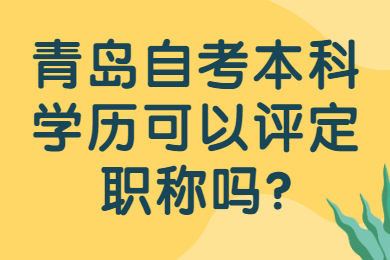 青岛自考本科学历