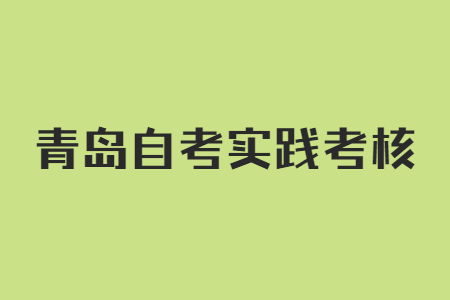 山东青岛自考实践考核